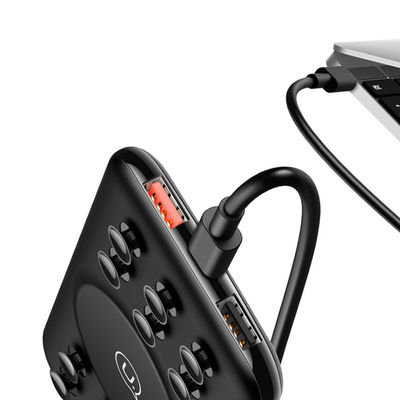 Przyssawka 10000 mAh 9 V 2A Bezprzewodowy powerbank do ładowania