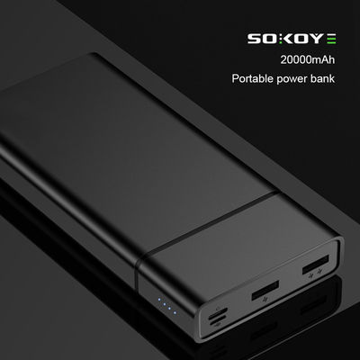 Podwójny akumulator USB o dużej pojemności 20000 mAh 380 g