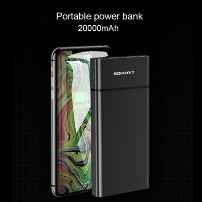 Podwójny akumulator USB o dużej pojemności 20000 mAh 380 g