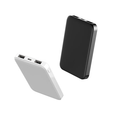 Li Polymer 103g 62mm przenośny power bank z dwoma portami USB