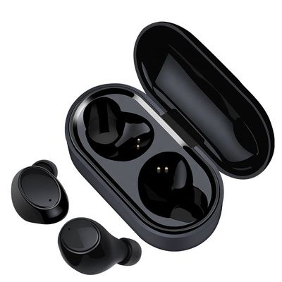 Obuuszne słuchawki stereo HD, 1 godz. 50 mAh, odporne na pot, słuchawki Bluetooth XY-3 TWS Wodoodporne