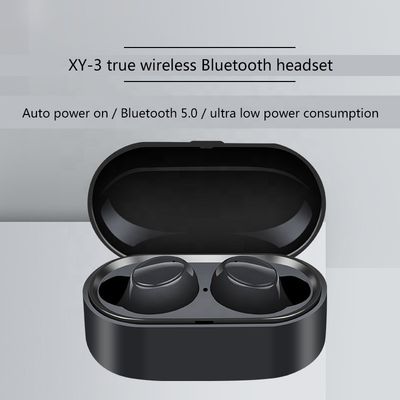 Obuuszne słuchawki stereo HD, 1 godz. 50 mAh, odporne na pot, słuchawki Bluetooth XY-3 TWS Wodoodporne