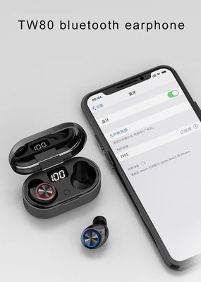 Sterowanie dotykowe TW80 Mini Bezprzewodowe słuchawki Bluetooth z mikrofonem