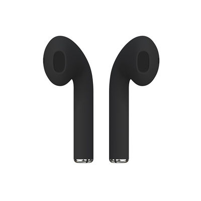 Czarne słuchawki douszne I27 TWS 35 mAh Airpods 2 z gumową powłoką