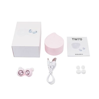 SBC AAC 123db TWS True Bezprzewodowe słuchawki Bluetooth z etui ładującym