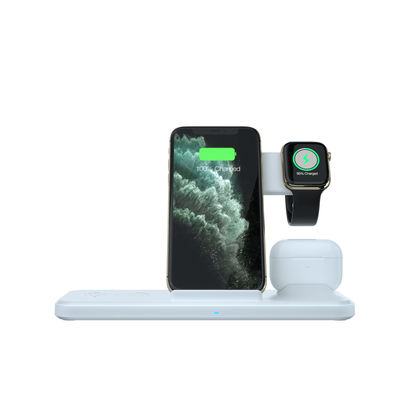 Szybka, przenośna ładowarka bezprzewodowa Qi 15 W do zegarka IPhone 11 XR X 8