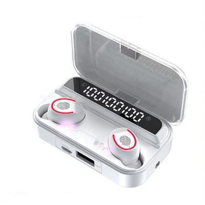 Stereo Gaming V5.1 Bezprzewodowe bezprzewodowe słuchawki douszne Bluetooth z latarką