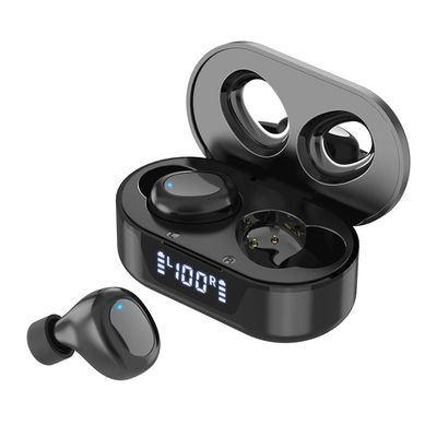 Sportowe TWS Małe bezprzewodowe słuchawki douszne Bluetooth Wyświetlacz LED Inpods Słuchawki